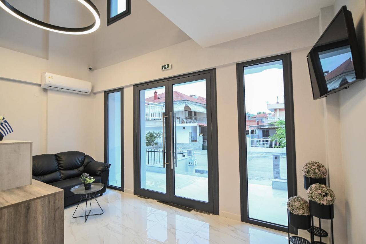 Armonia Luxury Suites Nea Vrasna Ngoại thất bức ảnh
