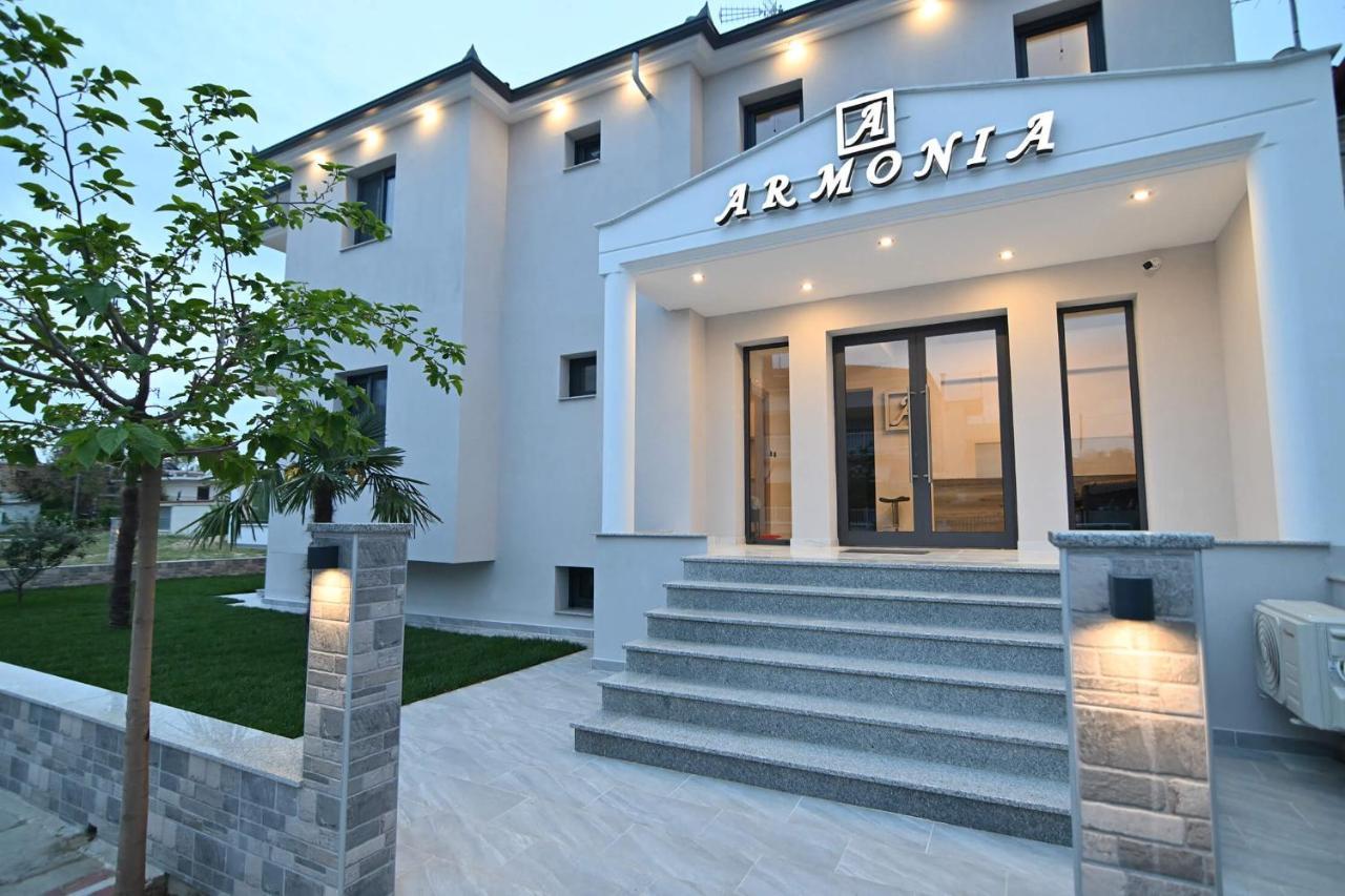 Armonia Luxury Suites Nea Vrasna Ngoại thất bức ảnh