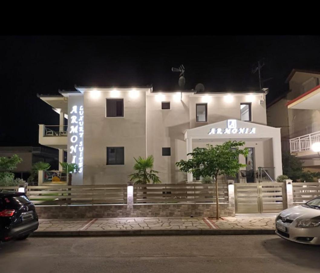 Armonia Luxury Suites Nea Vrasna Ngoại thất bức ảnh